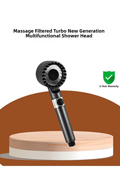 Kanonik Education Filtered Shower Head with Massage Function Durable Construc...