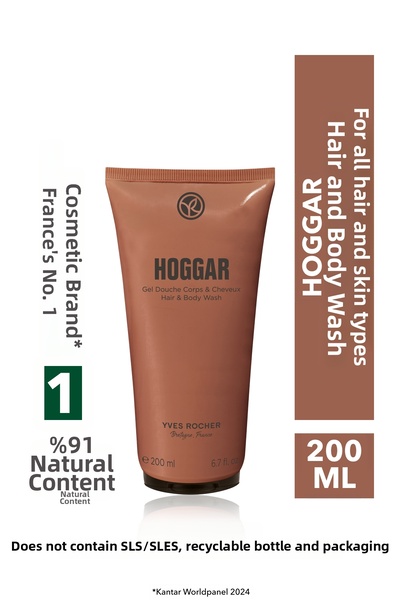 Yves Rocher إيف روشيه هوجار - جل الاستحمام للشعر والجسم