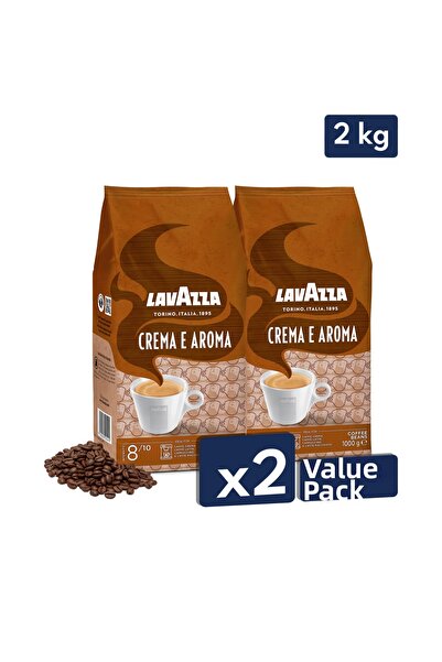 LavAzza كريم إيه أروما إسبريسو قهوة مطحونة 2 عبوة مميزة |   1 كجم × 2 عبوة