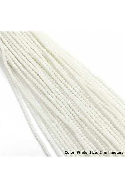 Ralp Moda Mărgea de cristal de sticlă de 2 mm