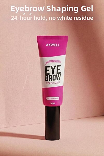 AXWELL ماسكارا جل شفافة لتثبيت وتشكيل الحواجب - ماسكارا للحواجب 20 مل