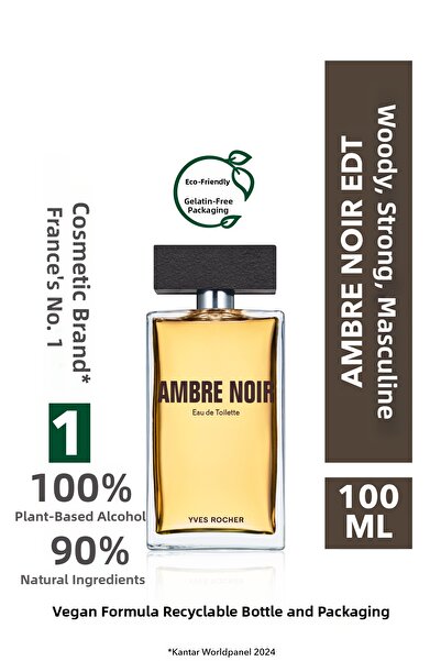 Yves Rocher عطر أمبر نوار إركيك أو دي تواليت - 100 مل