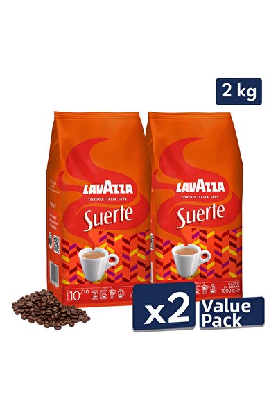 LavAzza قهوة سوهرتي إسبريسو 1 كجم |   حزمة مميزة من قطعتين