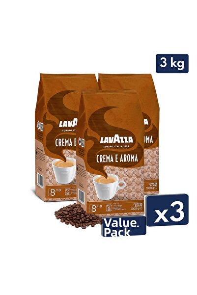 LavAzza كريما إي أروما إسبريسو قهوة مطحونة 3 عبوات مميزة |   1 كجم × 3 عبوات