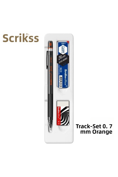 Scrikss قلم فيرساتيل تراك 0.7 مم، مجموعة من 3 قطع، برتقالي