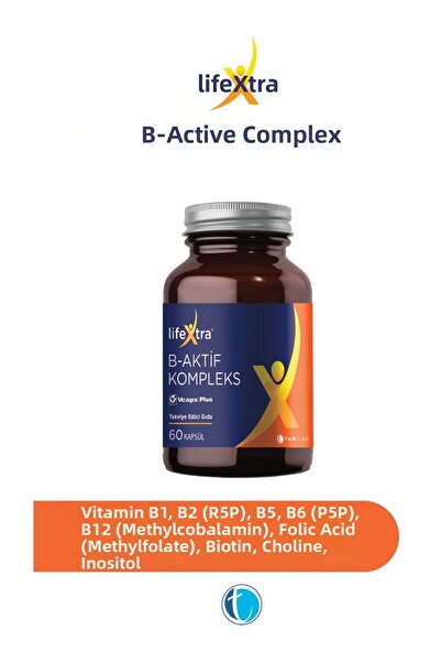 LİFEXTRA مركب ب-أكتيف (مكمل غذائي ب-أكتيف كومبلكس) 8680133001277
