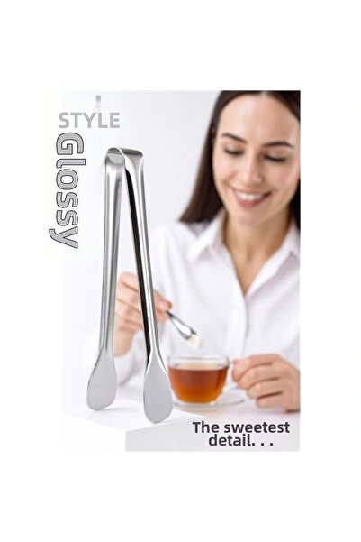 shopwave Steel Sugar Tongs 13 cm |   Ice, Lemon, and Cube Sugar Serving Tongs