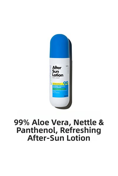 Greenlabel After Sun Body Lotion with Aloe Vera and Mint Extract - 200 ml aft...
