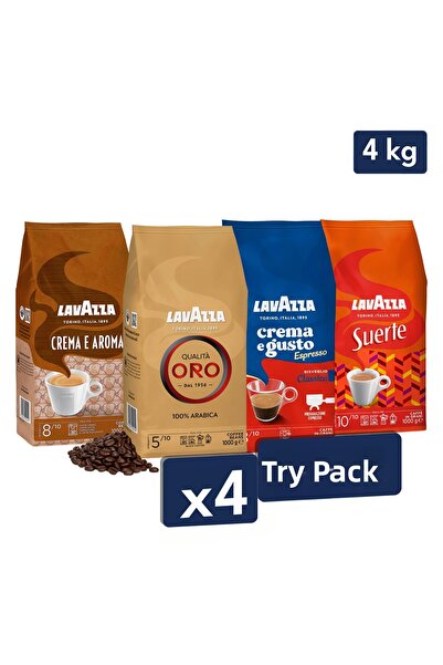 LavAzza كواليتا أورو + كريمة وطعم كلاسيكي + سوarte + كريمة وإرامو كورن بودرة ...