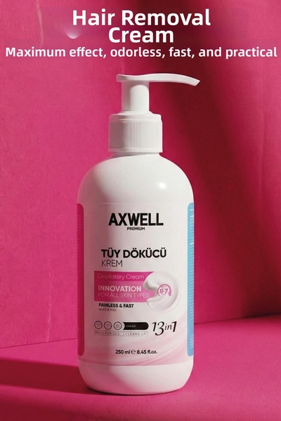 AXWELL كريم إزالة الشعر - لجميع أنواع البشرة