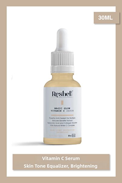 Reshell Vitamin C Serum Color Tone Equalizer Brightening Anti-Blemish 10% Acc...
