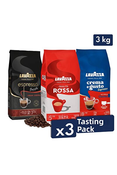 LavAzza كريما إي غوستو، كواليتا روسا، قهوة إسبريسو باريستا جران كريما 1 كجم |...