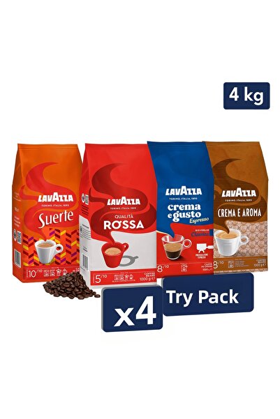 LavAzza كريما إي جوستو كلاسيكو + كواليتا روسا + سويرتي + كريما إي أرامو كورن ...