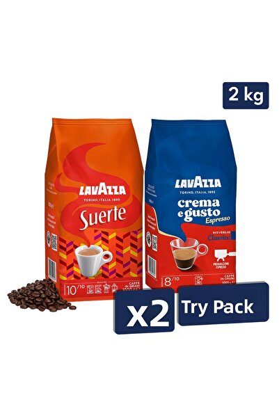 LavAzza كريما إي غوستو، قهوة سويرتي كيريد 1 كجم |   حزمة مقدمة للتقاعد مكونة ...