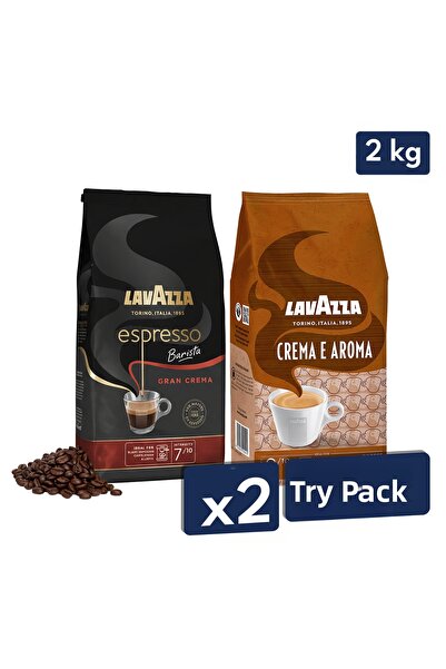 LavAzza كريما إي أروما، قهوة إسبريسو باريستا جران كريما 1 كجم |   حزمة مميزة ...