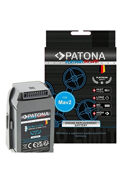Patona Ανταλλακτική μπαταρία Platinum για DJI Mavic 2, DJI Mavic 2 Pro, DJI M...