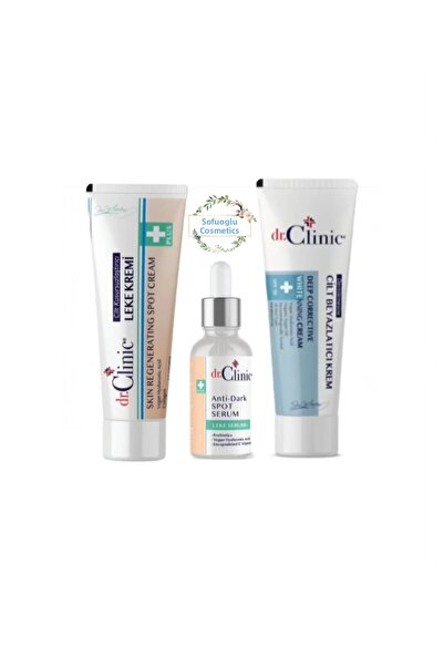 Dr. Clinic Blemish Cream + Blemish Serum + Skin Whitening Cream