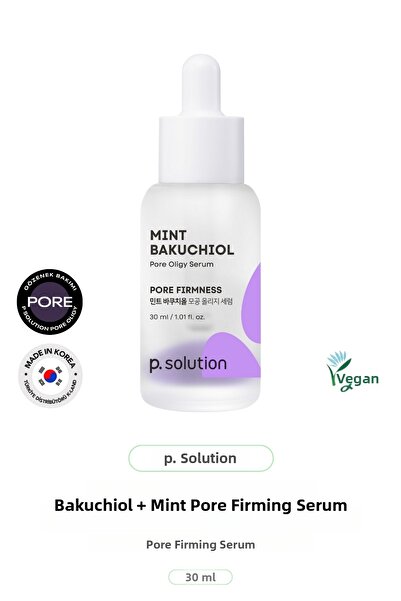 a solution Pore Care Serum Mint Bakuchiol Pore Oligy Serum