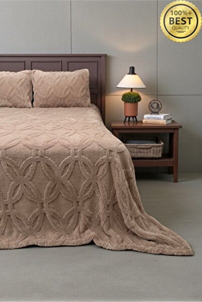 VESSİNOHOME Set cuvertură de pat dublă Wellsoft Seriile Orion 230×250 + 2 feț...