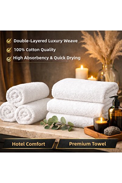 Elaganya 3-Piece Hand-Face Premium Towel Set 50X90