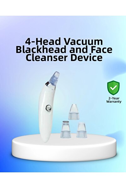 TakÇalıştır iEG ™   جهاز إزالة الرؤوس السوداء بتقنية الفاكيوم - 4 رؤوس مختلفة...