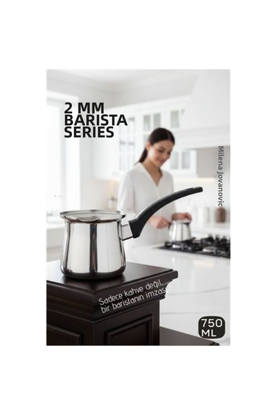 Skygo Premium 304 Stainless Steel Coffee Pot 750ml Professional Barista Serie...