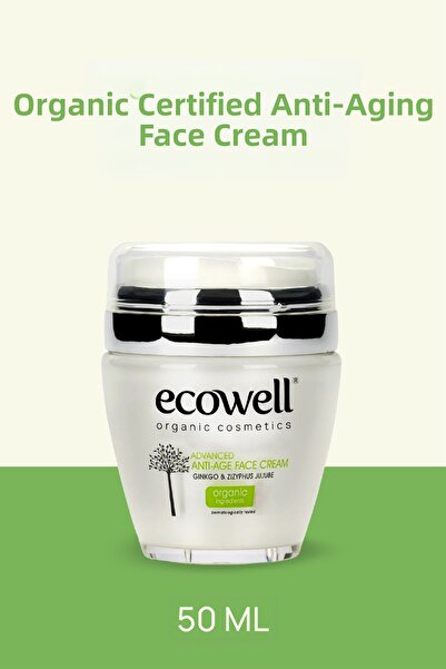 Ecowell سلسلة دايموند - كريم العناية بالوجه المضاد للشيخوخة بالزنك 50 مل