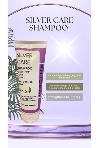 İNSOLİTE PROFESSİONAL شامبو العناية الفضية الاحترافي رقم: 5 - مضاد للبرتقال