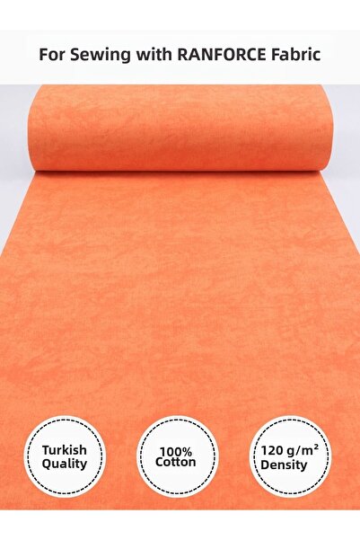 FabricMarket Ranforce Fabric for Sewing Quilts – 100% Cotton, 240 cm × 100 Cm, Marble Pattern