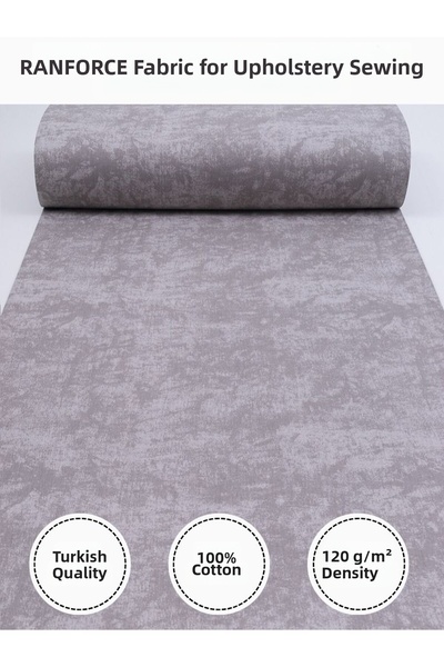 FabricMarket Ranforce Fabric for Sewing Quilts – 100% Cotton, 240 cm × 100 Cm, Marble Pattern