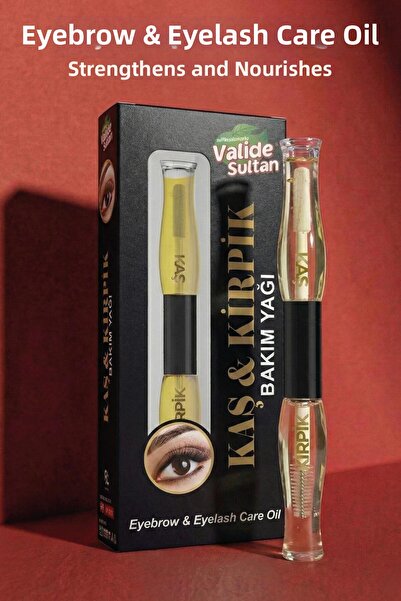 Milleunenuits Valide Sultan Eyebrow & Eyelash Care Serum with Keratin, Vitami...