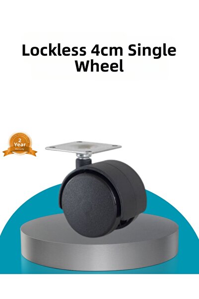 ZERO LAND NHRHLS 4 سم قاعدة طاولة بدون قفل، فردية، صامتة، و (141517) حركة سلسة