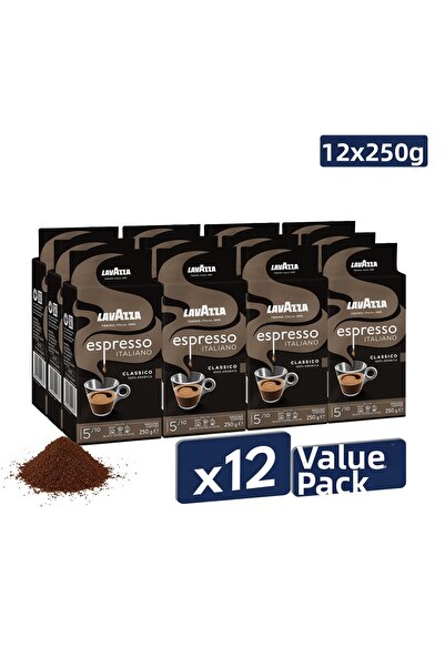 LavAzza Espresso Classico Italiano Ground Filter Coffee, 250 g |   Advantageo...