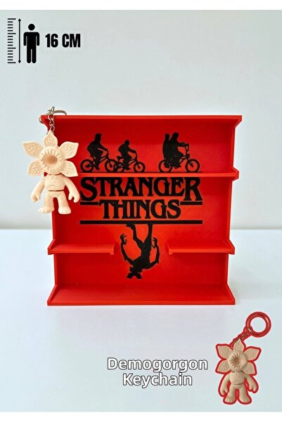 You Toys Stranger Things Printed Stand - Demogorgon with Keychain Gift / 16X16Cm
