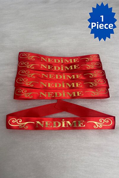 AZREN STORE Red Bridesmaid Arm Ribbon Armlet, Wristband, Bride, Promise, Enga...