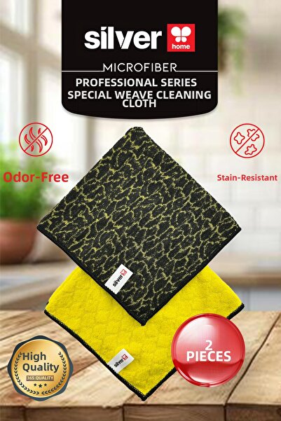SİLVER HOME Microfiber Professional Series Special Weaving Dense Texture Supe...