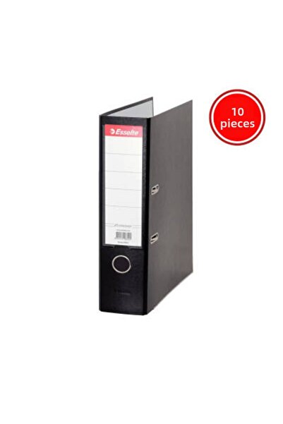 Esselte Dosar de birou, 10 bucăți, economic, format lat, dimensiune A4, negru