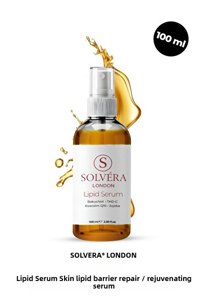 Solvéra London زيت الدهون يدعم حاجز الوجه والبشرة ويوفر توازنًا للرطوبة المكث...