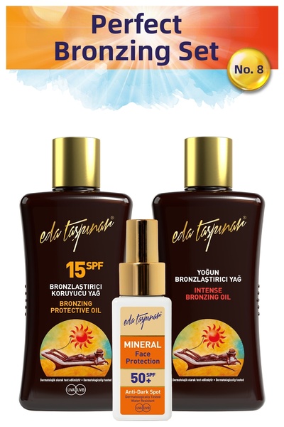 Eda Taşpınar Tan Perfect Set no.8 - Spf0+Spf15+FaceCore (EGX03-EGX17-EGX94)