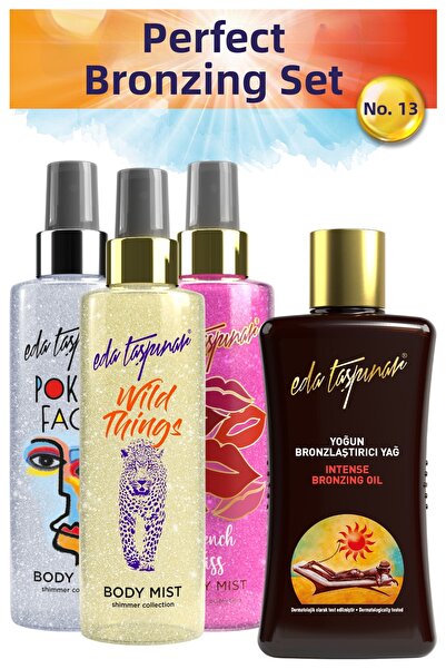 Eda Taşpınar Tan Flawless Set no.13 - SPF0+3 Pieces Glitter (EGX03-EGX31-EGX0...