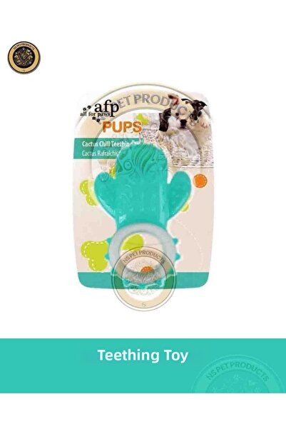 Afp Cactus Chill Teething Dog Toy 7.5X11.5X4 cm