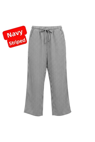 DLC Tekstil Αθλητικό παντελόνι από βαμβακερό ποπλίνα με ελαστική μέση