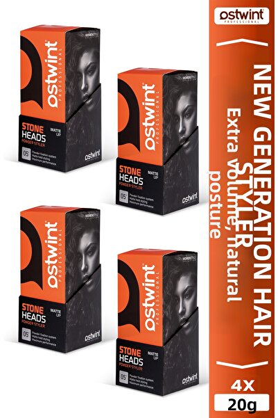 Ostwint Hair Styling Powder Orange 20 Gr X 4 Pieces