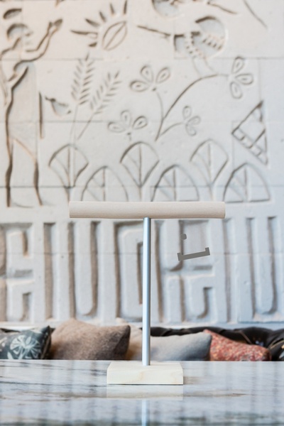 ostende Jewelry Organizer Bracelet Rack Wooden Jewelry Stand Watch Accessory Organizer Makeup Metal