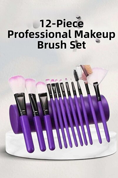 shopwave Makeup Brush 12 Piece Set Soft Tip Suitable for Eye Makeup Lightweig...