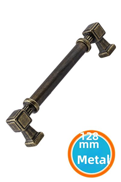 NZB Furniture Kitchen Drawer Cabinet Handle Knob Pulls Antique Yellow Distres...