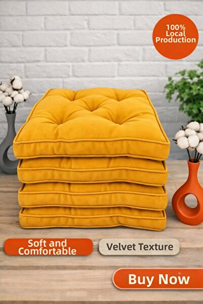 Bykutlay Silicone Fitted Chair Cushion