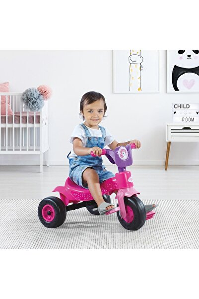 Muhcu Home My First Pedal Bike with 3 Wheels in Pink for Kids