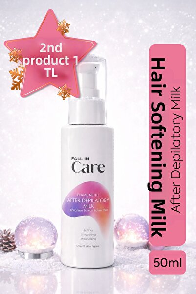 FALL IN CARE 50 مل حليب العناية - تخفيف وترطيب الشعر، مستخلص نبات القراص وحمض...