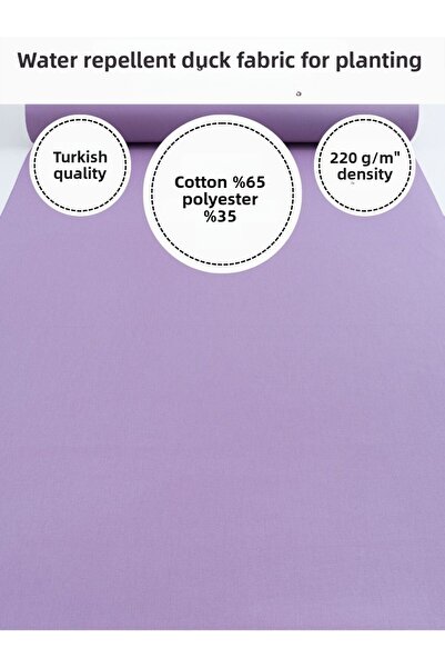 FabricMarket Υδατοαπωθητικό ύφασμα Duck |   220 γρ./τετραγωνικό μέτρο |   65% βαμβάκι 35% πολυεστέρας |   180 εκ. Πλάτος |   Ανθεκτικό ύφασμα για ράψιμο